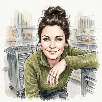 Portrait of Francisca Mascarenhas, an AI character