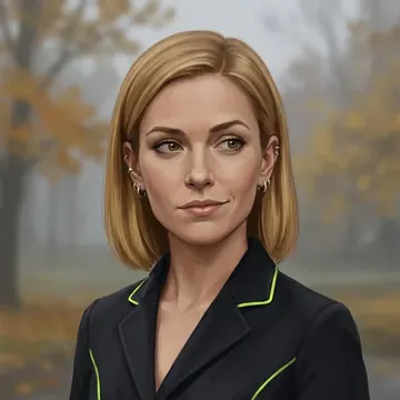 Porträt von Frauke Hartmann, einem AI-Charakter