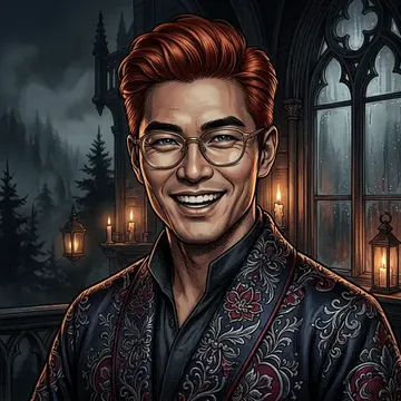 Portrait of Fujiki Yeo-Seong, an AI character