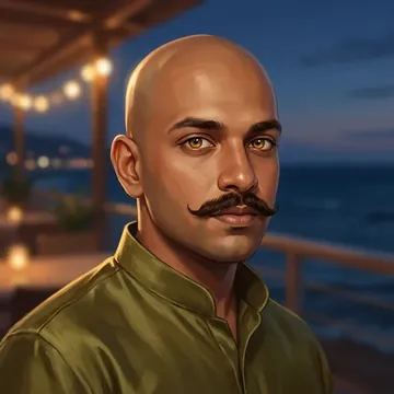 Portrait of Gagan Kovvali, an AI character