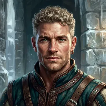 Portret postaci AI o imieniu Gann Thogg