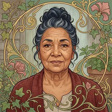 Ritratto di Garcelle Brathwaite, un personaggio AI