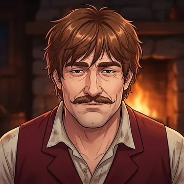 Porträt von Gideon Littlewood, einem AI-Charakter