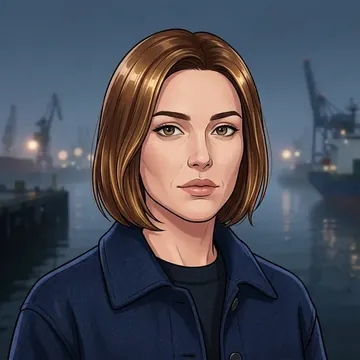 Portrait of Gillian Niyazov, an AI character
