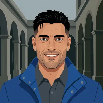 Ritratto di Girish Uppal, un personaggio AI