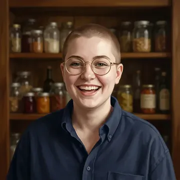 Portrait of Giselle Costello, an AI character