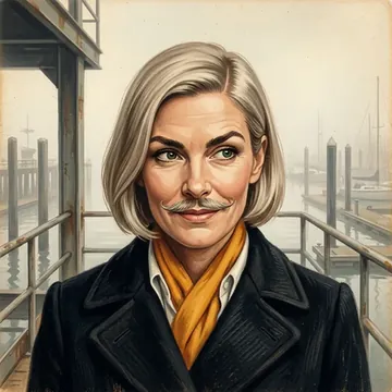 Ritratto di Glow Ashdown, un personaggio AI