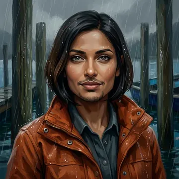 Ritratto di Gopi Gajjar, un personaggio AI