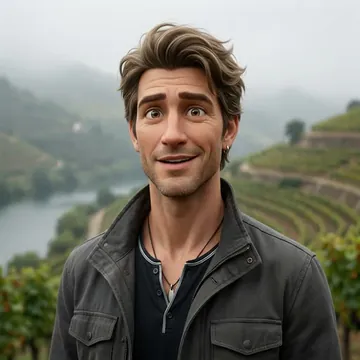 Portrait of Graciano Custódio, an AI character