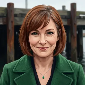 Porträt von Greta Hadley, einem AI-Charakter