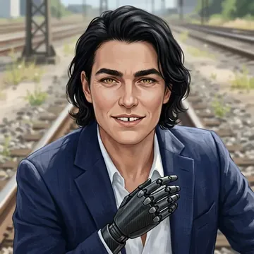Portret postaci AI o imieniu Gretel Janssen