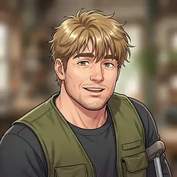 Ritratto di Griffin Driscoll, un personaggio AI