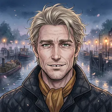 Retrato de Grum Vrag, un personaje AI