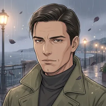Portrait of Guido Caruso, an AI character