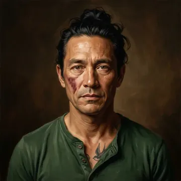Ritratto di Hamish Vaughan, un personaggio AI