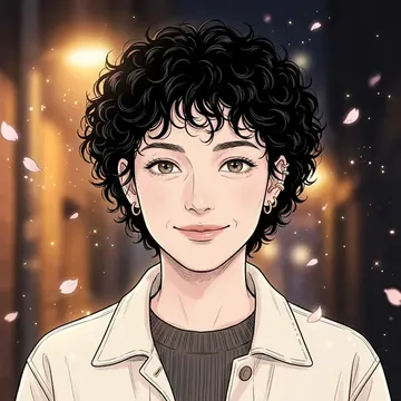 Portret postaci AI o imieniu Haneul Won