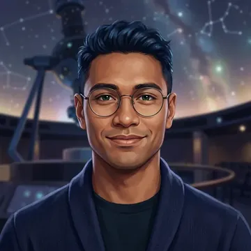 Portrait of Harata Loketi, an AI character