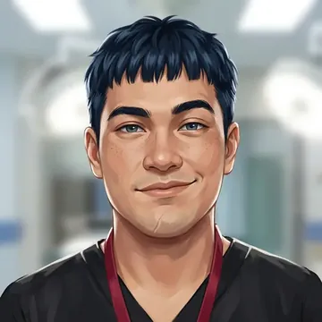 Bir AI karakteri olan Harun Irawan portresi