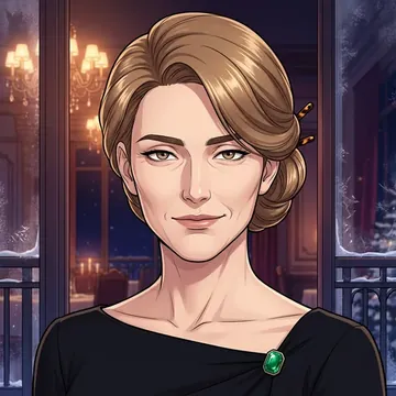 Portrait of Hedi Von Berg, an AI character