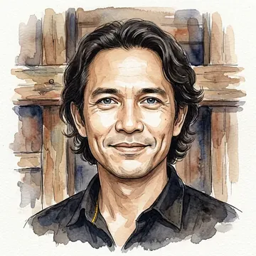 Portrait of Hendro Djojohadikusumo, an AI character