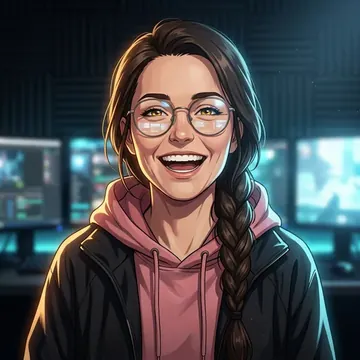 Retrato de Henni Ekstrom, um personagem de AI