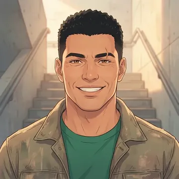 Potret Hermano Mendonça, karakter AI