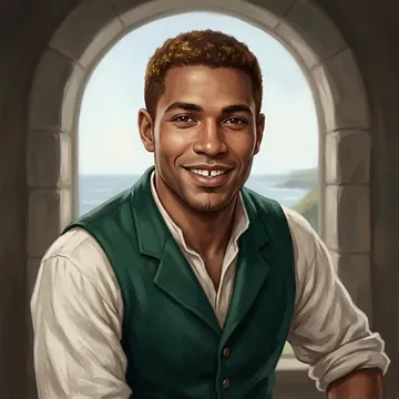 Portrait of Holden Hathaway, an AI character