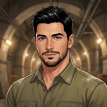 Portrait of Homero Vasconcelos, an AI character