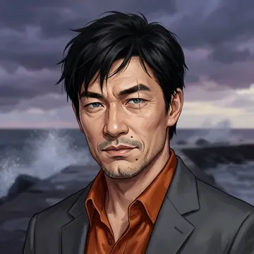 Portrait of Huanran Mou, an AI character