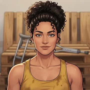 Portrait of Huhana Asi, an AI character