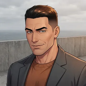 AIキャラクター「Imad Habib」のポートレート