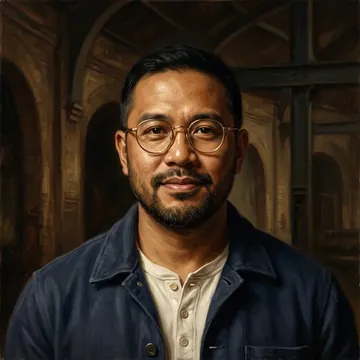Ritratto di Iñigo Liwanag, un personaggio AI