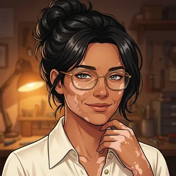 Retrato de Iolanda Castro, um personagem de AI