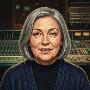 Ritratto di Irina Dudnik, un personaggio AI