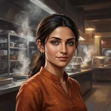 Ritratto di Ishita Rathi, un personaggio AI