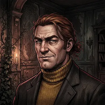 Ritratto di Isidor Veltman, un personaggio AI