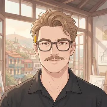 Portrait of Ivica Ciobanu, an AI character