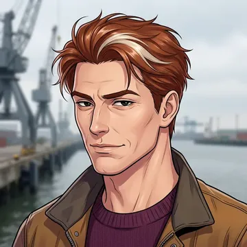 Ritratto di Ivo De Wit, un personaggio AI
