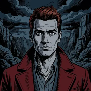 Portrait of Ivo Spasov, an AI character