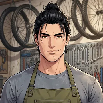 Portrait of Jacopo Bosco, an AI character