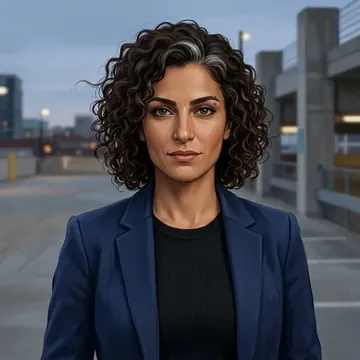 Porträt von Jana Galal, einem AI-Charakter