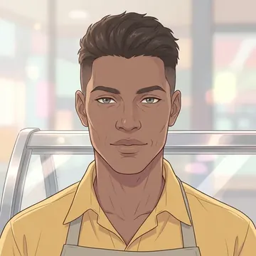 Portrait of Jefferson Gantt, an AI character