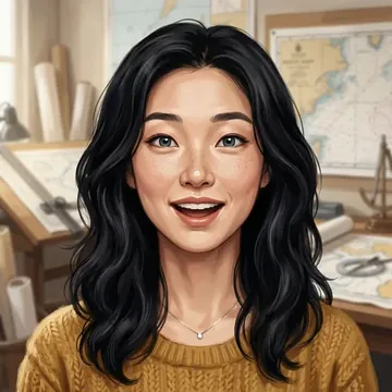 Ji-young Sun का पोर्ट्रेट, एक AI कैरेक्टर