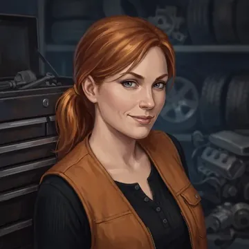 Portrait of Jimena Becerra, an AI character