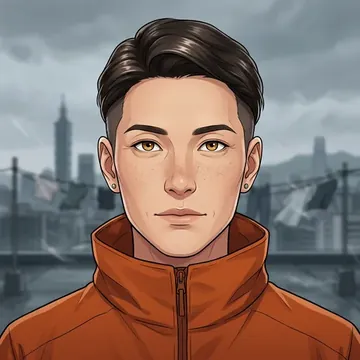 Portret postaci AI o imieniu Jinghan Meng