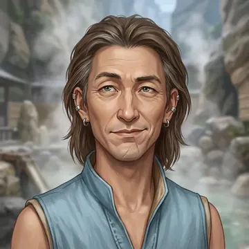 Retrato de Jinwoo Hinode, un personaje AI