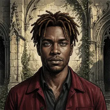 Retrato de Jorge Malheiro, um personagem de AI