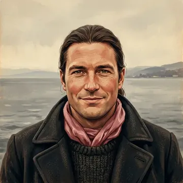 Portret postaci AI o imieniu Joris Seiler