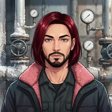 Portrait of Josué Cienfuegos, an AI character