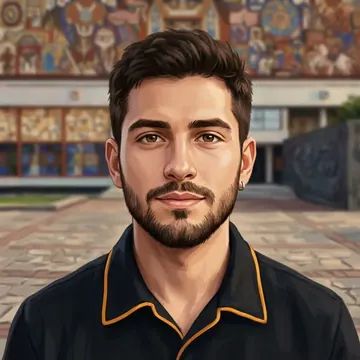 Портрет AI-персонажа Josué Magana